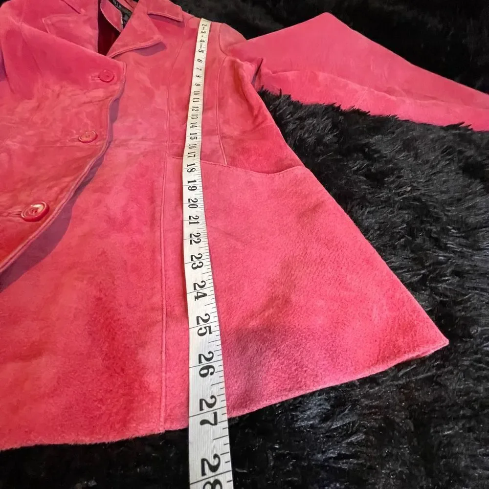 Dialogue Suede Jacket SZ M - Picture 8 of 11